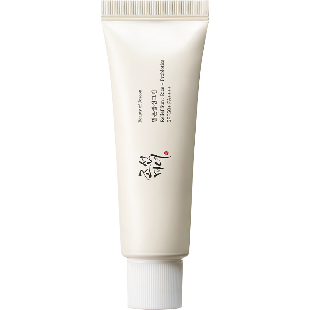 RELIEF SUN : RICE+ PROBIOTICS - Crema Pentru Protectie Solara Cu SPF 50+ Pa++++