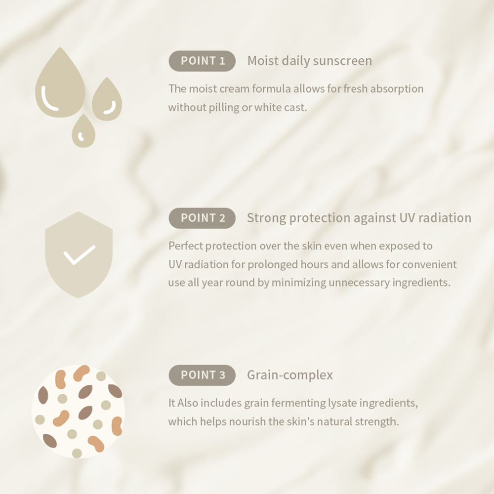 RELIEF SUN : RICE+ PROBIOTICS - Crema Pentru Protectie Solara Cu SPF 50+ Pa++++