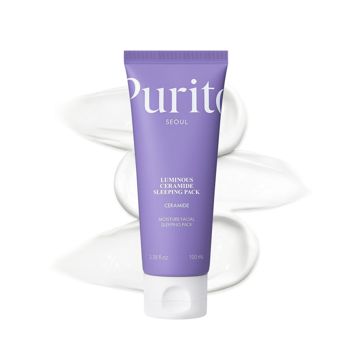 PURITO – Luminous Ceramide Sleeping Pack, 100ml