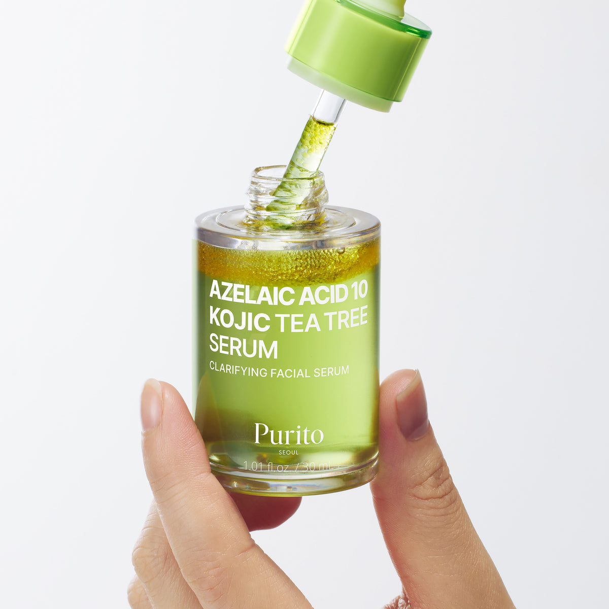 PURITO – Azelaic Acid 10 Kojic Tea Tree Serum, 30ml