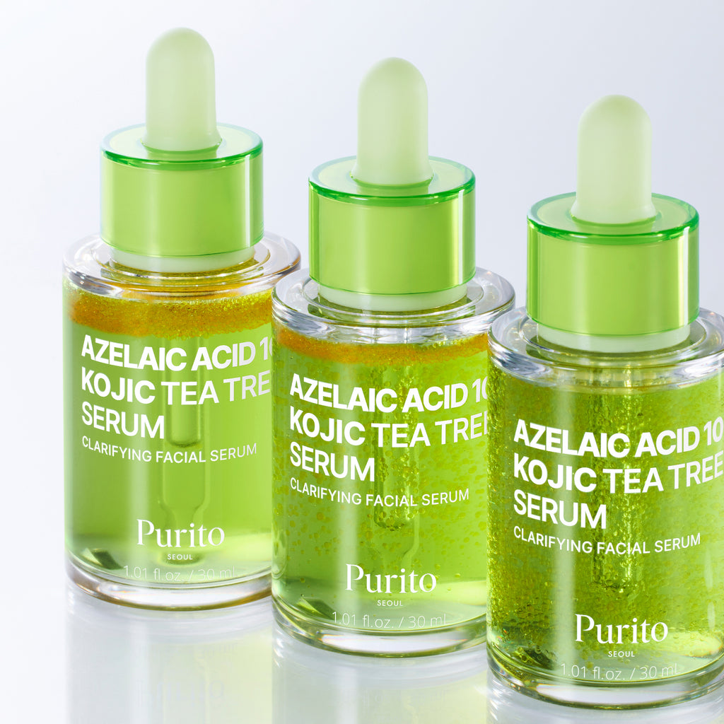 PURITO – Azelaic Acid 10 Kojic Tea Tree Serum, 30ml