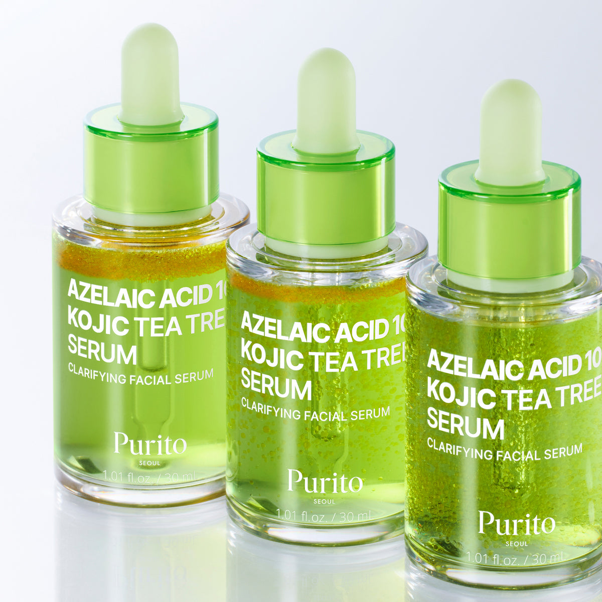 PURITO – Azelaic Acid 10 Kojic Tea Tree Serum, 30ml